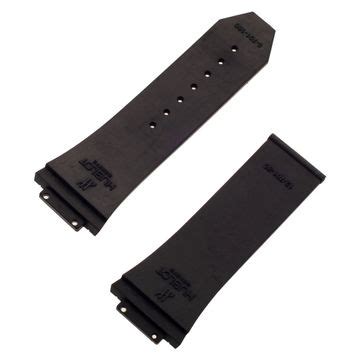 Hublot Watch Bands Hublot Black Rubber Strap 17.5mm (1521068)